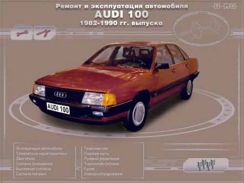 Мультимедийное руководство по Ауди 100 1982-1990 гг. выпуска