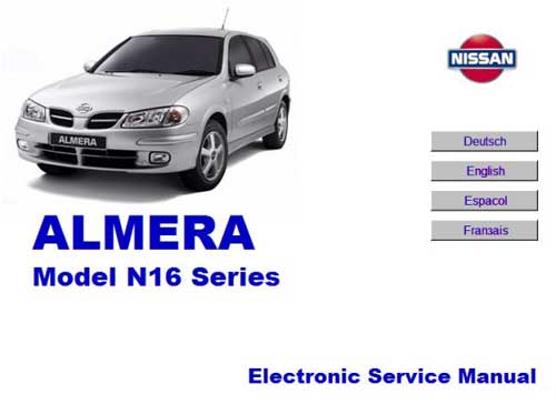 Ремонт и эксплуатация NISSAN Almera N16. Мультимедийное руководство по ремонту и обслуживанию автомобиля NISSAN Almera N16.